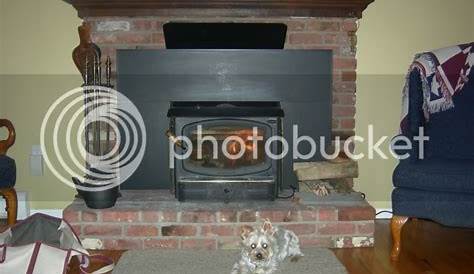 fireplace insert mantel clearance