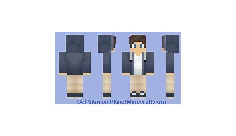 Boy in blue hoodie Minecraft Skin