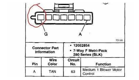 2005 chevy silverado blower motor resistor wiring diagram - EadanMinard