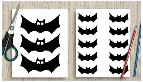 small bat template printable