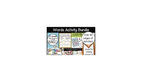 3rd Grade High Frequency Words Teaching Resources | TpT