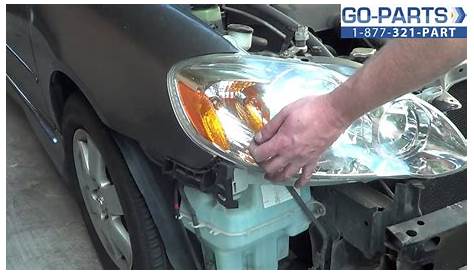 replace toyota corolla brake light bulb