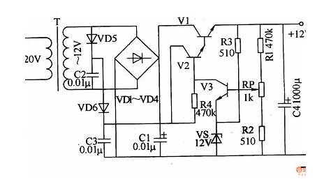 Fixed DC Power Supply Diagram3 - Power_Supply_Circuit - Circuit Diagram