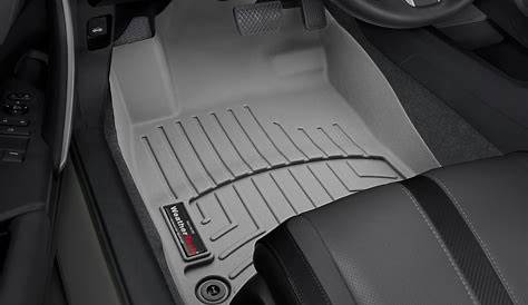 WeatherTech Floor Mats FloorLiner for Honda Civic Coupe - 2016-2017 - Grey