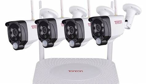Tonton 1080P Full HD Wireless Security Camera System 8CH NVR Recorder
