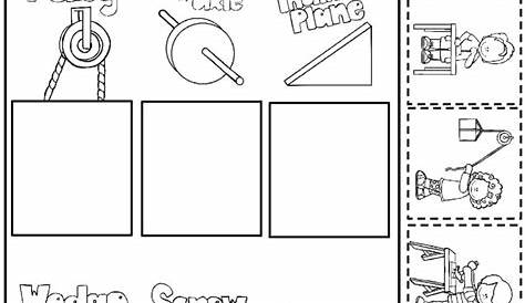 FREE Simple Machines Worksheets