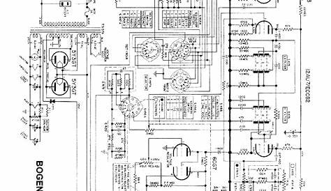 BOGEN CHB-100 SCH Service Manual download, schematics, eeprom, repair