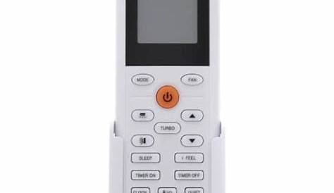 trane mini split remote manual