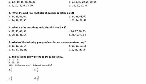 6th grade math review worksheet(1)
