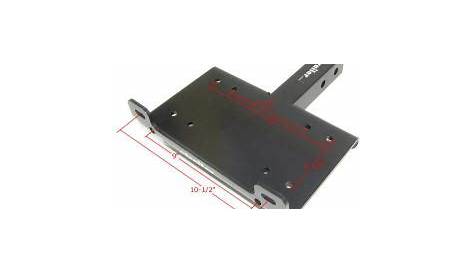 Is there a Hitch-Mounted Winch Mounting Plate for a Warn 8274 Winch