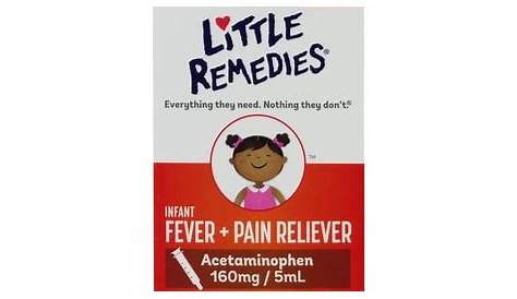 Little Remedies Infant Fever + Pain Reliever Grape Flavor - Walmart.com