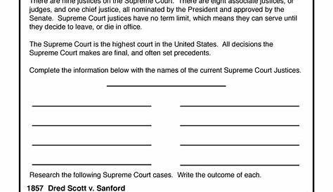Government Worksheets | Have Fun Teaching