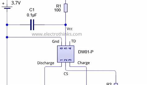 Laptop Battery Bms Circuit Diagram