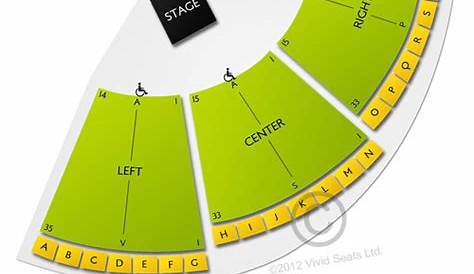 zoo amphitheater seating chart