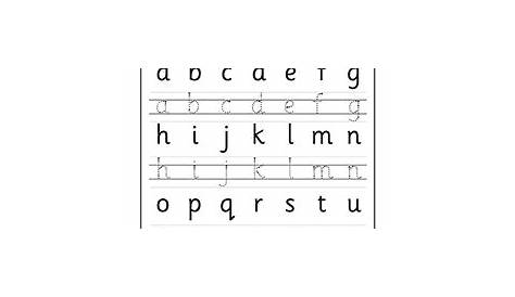 printable writing letters