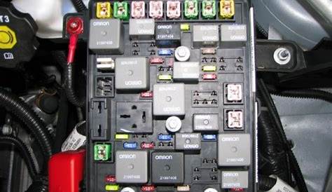 2008 chevy hhr radio fuse box