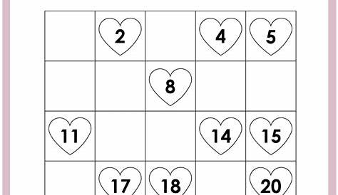 Valentine's Day Math Packet - {Preschool & Kindergarten} - Kids
