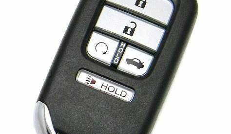 2016-2017 Honda Accord 5-Button Smart Key Fob Remote Start Memory #1