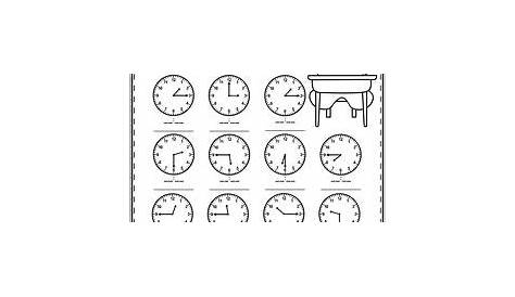 Download 64+ Science Education Telling Time Worksheets Coloring Pages
