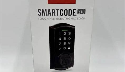 kwikset smartcode 270 manual