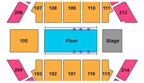 gentile arena seating chart