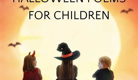 Scary & Sweet Halloween Poems for Kids