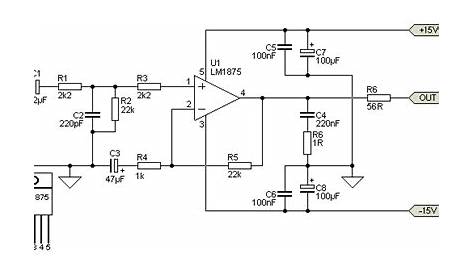 basic electronics circuit diagram