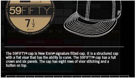 Fifty Nine Fifty Hat Size Chart