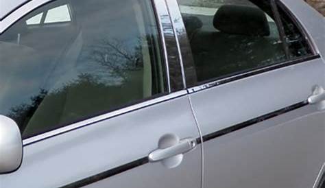SAA® - Toyota Corolla 4 Doors 2009-2013 Polished Window Trim Package