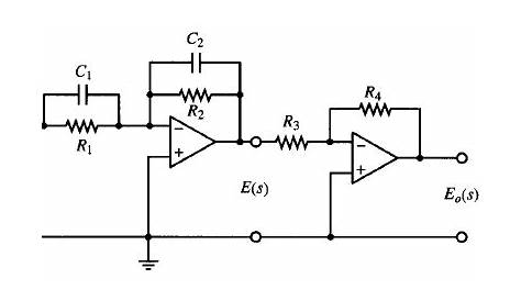 Lag Compensator Using Operational Amplifiers