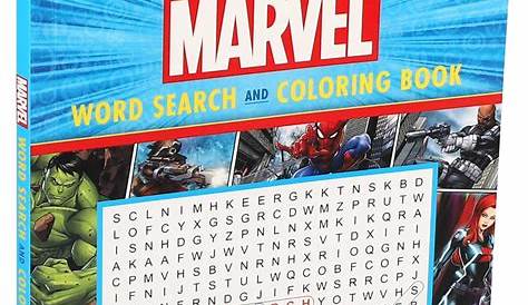 marvel word search printable