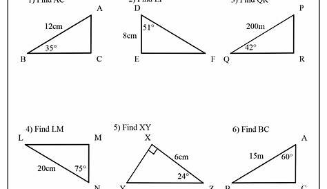 10 Best Images of Trigonometry Sin Cos Tan Worksheets - Trigonometry
