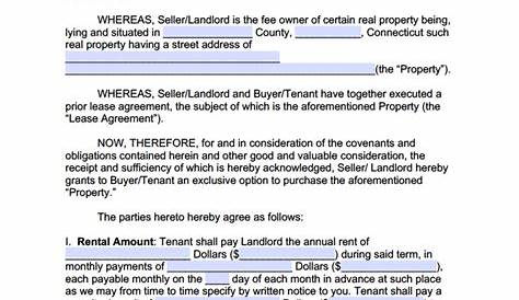 Free Connecticut Rental Lease Agreement Templates | PDF | WORD