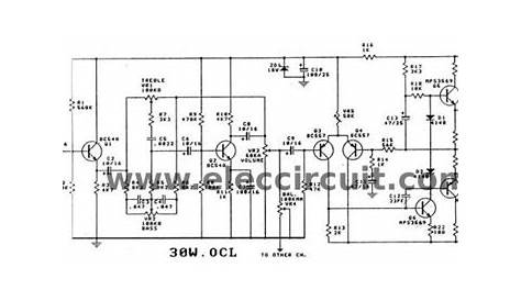 2n3055 amplifier circuit diagram