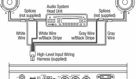 Electro help: JBL GT-BassPro12 Powered car subwoofer - Wiring Diagram