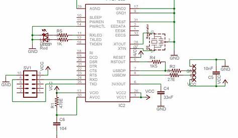 ide to usb converter circuit diagram