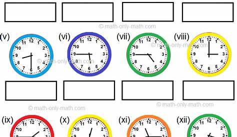 third Grade Worksheet on Time | Conversion of Time | Telling Time