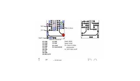 guitar delay pedal circuit diagram