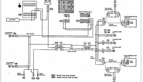 1986 nissan 720 wiring diagram