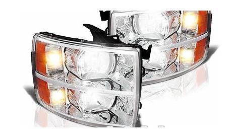 Chevy Silverado 2007-2013 Headlights LED Bulbs Complete Kit