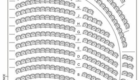 theater seating chart di 2020