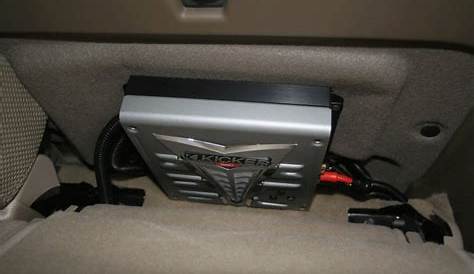 KICKER ZX 400.1 Car Amplifier | L.A. Car Accessories