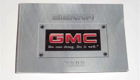 2018 gmc sierra owners manual