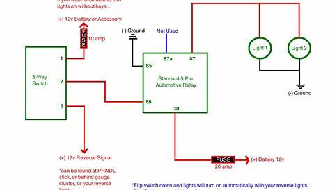 wiring auxiliary backup lights