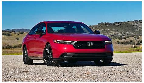 2023 Honda Accord Hybrid First Drive Review: Sleek Sedan With Google