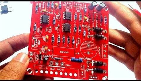0 30v 2ma 3a adjustable dc regulated power supply schematic