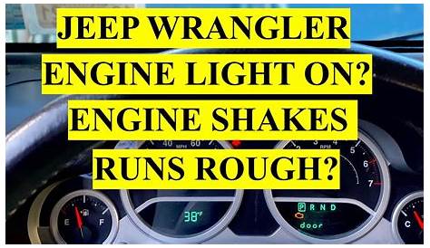 Jeep Wrangler Check Engine Light Came on? Runs Rough and Shakes