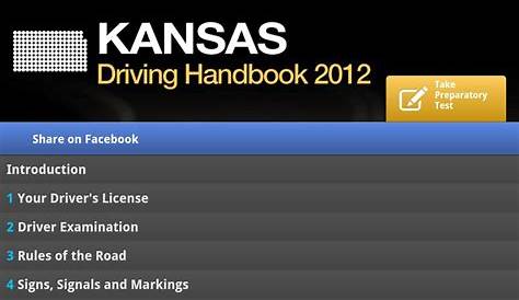 Kansas Driving Handbook Free for Android - APK Download