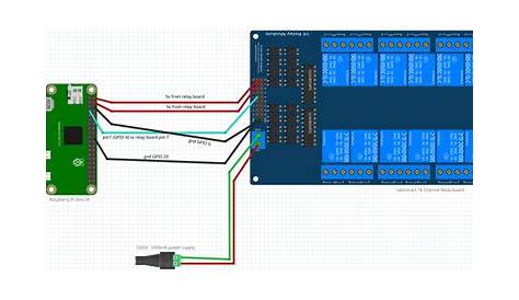 16 channel relay board schematic