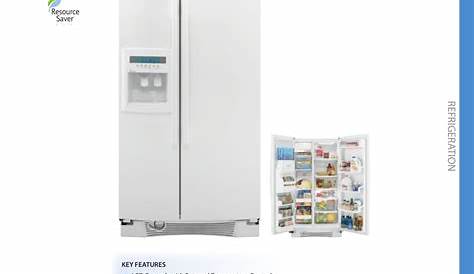 Download free pdf for Whirlpool Gold GS5VHAXW Refrigerator manual
